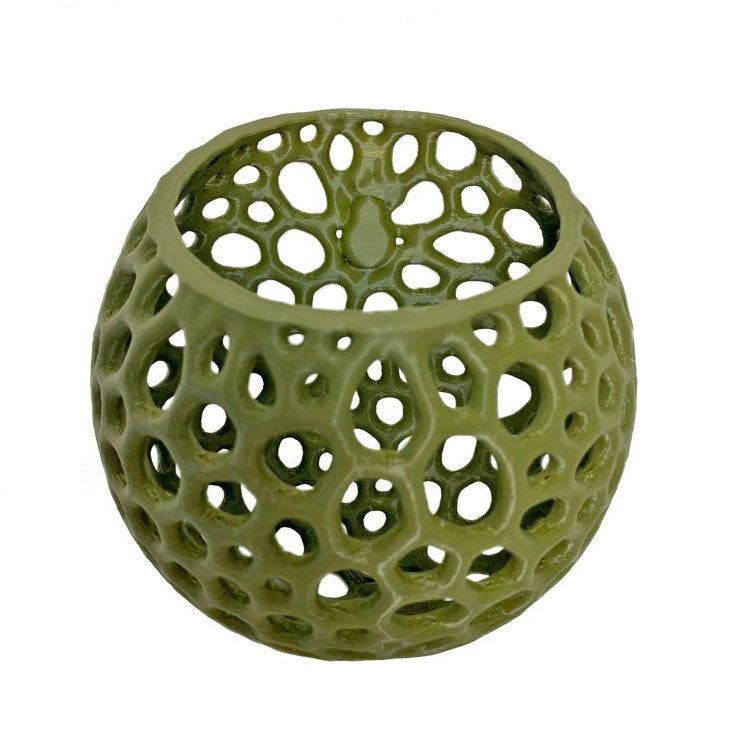 Mesh Wall Orb Orchid Pot