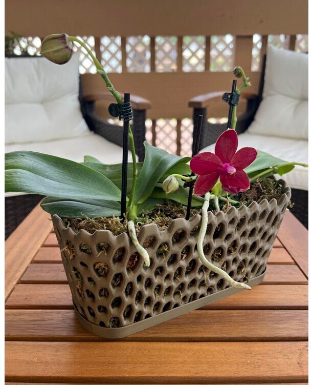 Mesh Trough Orchid Pot