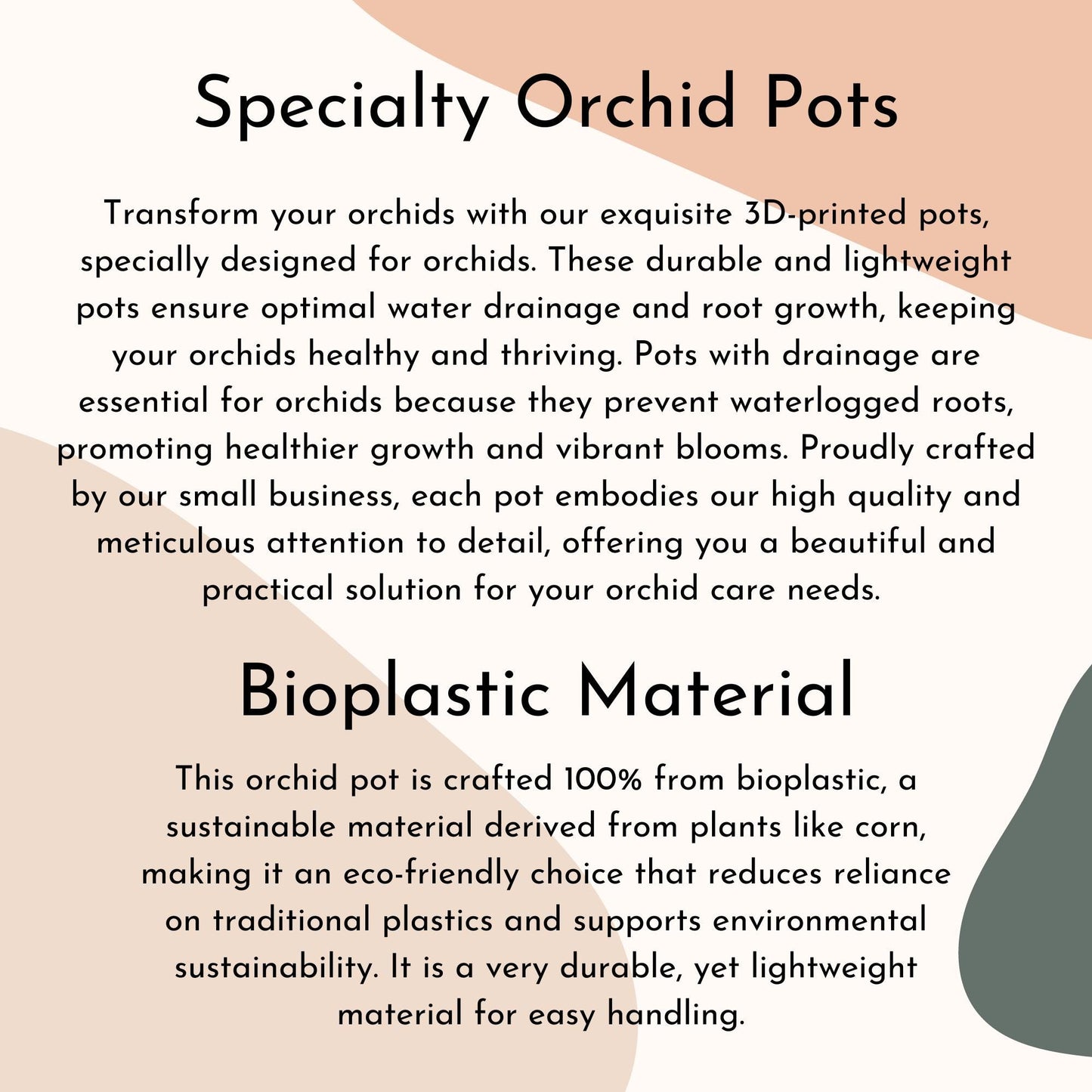 Mesh Triple Orchid Pot